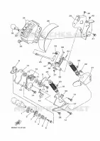 AXE DE SELECTEUR / PEDALE pour Yamaha VIKING 2022