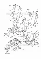 COUVERCLE LATERAL 3 pour Yamaha VIKING 2022