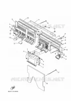 COUVERCLE LATERAL 4 pour Yamaha VIKING 2022