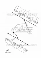 KIT PIECES D'ENTRETIEN pour Yamaha VIKING 2022
