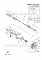 ROUE AVANT pour Yamaha VIKING 2022