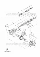 DIFFERENTIEL AVANT pour Yamaha KODIAK 2022