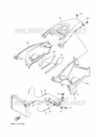 COUVERCLE LATERAL pour Yamaha KODIAK 2022