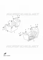 SUPPORT / REPOSE PIEDS pour Yamaha YFZ 2022