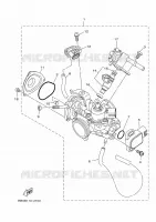 BOITIER PAPILLON INJECTION pour Yamaha KODIAK 2021