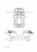EMBLEME pour Yamaha KODIAK 2021