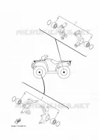 KIT PIECES D'ENTRETIEN pour Yamaha KODIAK 2021