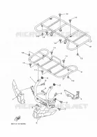 PARE CHOCS pour Yamaha KODIAK 2021