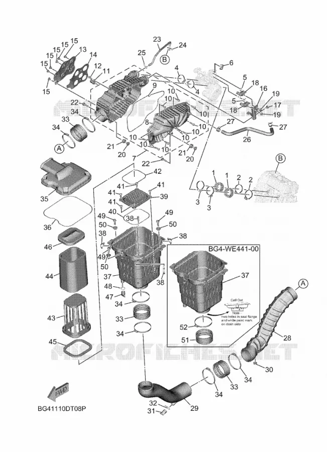 ADMISSION Yamaha SIDE BY SIDE 850 2020 WOLVERINE  YX85EPL / YXE850EBN