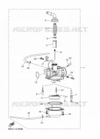 CARBURATEUR pour Yamaha RAPTOR 2020
