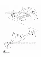 ECHAPPEMENT pour Yamaha RAPTOR 2020