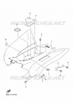 GARDE BOUE ARRIERE pour Yamaha RAPTOR 2020