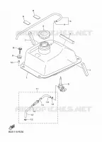 RESERVOIR A ESSENCE pour Yamaha RAPTOR 2020