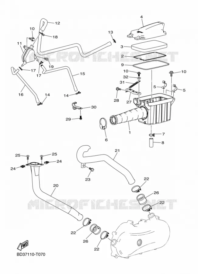 ADMISSION Yamaha QUAD 90 2020 RAPTOR  YF09RL / YFM90R