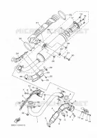 ECHAPPEMENT pour Yamaha GRIZZLY 2020