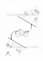PARTIE ELECTRIQUE 2 pour Yamaha GRIZZLY 2020