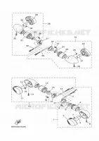 CLIGNOTANT pour Yamaha FZ 2025