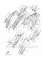 COUVERCLE LATERAL pour Yamaha FZ 2025