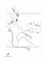 GUIDON ET CABLES pour Yamaha FZ 2025
