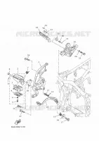 SUPPORT / REPOSE PIEDS 2 pour Yamaha TENERE 2025