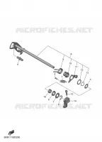 AXE DE SELECTEUR / PEDALE pour Yamaha R9 2025