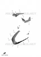 CARENAGES 3 pour Yamaha R9 2025
