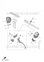 COMMODO / LEVIER pour Yamaha R9 2025