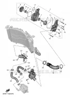 POMPE A EAU pour Yamaha R9 2025
