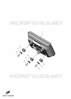 COMPTEUR  pour Yamaha R9 2025