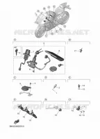 ELECTRIQUE 2 pour Yamaha R9 2025