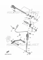 AXE DE SELECTEUR / PEDALE pour Yamaha MT 2025