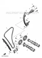 ARBRE A CAMES / CHAINE DE DISTRIBUTION pour Yamaha MT 2025