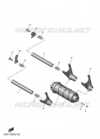 BARILLET DE SELECTION / FOURCHETTES pour Yamaha MT 2025