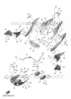 COUVERCLE LATERAL pour Yamaha MT 2025