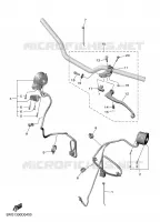 COMMODO / LEVIER pour Yamaha MT 2025