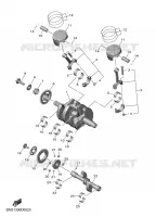 VILEBREQUIN / PISTON pour Yamaha MT 2025