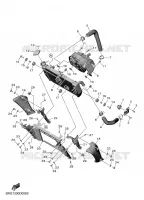 RADIATEUR / DURITES pour Yamaha MT 2025