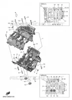 CARTER MOTEUR pour Yamaha MT 2025