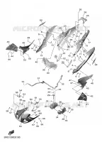 COUVERCLE LATERAL pour Yamaha MT 2025