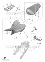 SELLE pour Yamaha MT 2025