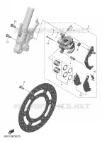 ETRIER DE FREIN AVANT pour Yamaha MT 2025
