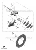 ETRIER DE FREIN AR pour Yamaha MT 2025