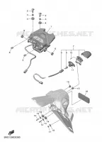 FEU ARRIERE pour Yamaha MT 2025
