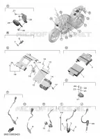 ELECTRIQUE 2 pour Yamaha MT 2025
