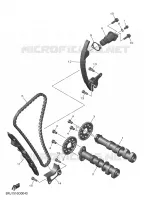 ARBRE A CAMES / CHAINE DE DISTRIBUTION pour Yamaha MT 2025