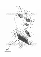 RADIATEUR / DURITES pour Yamaha TRACER 2025