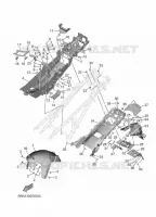 GARDE BOUE pour Yamaha TRACER 2025
