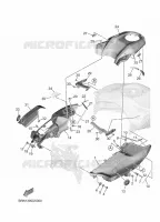 RESERVOIR A CARBURANT 3 pour Yamaha TRACER 2025