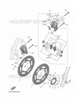 ETRIER DE FREIN AVANT pour Yamaha MT 2025