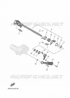 AXE DE SELECTEUR / PEDALE pour Yamaha MT 2025